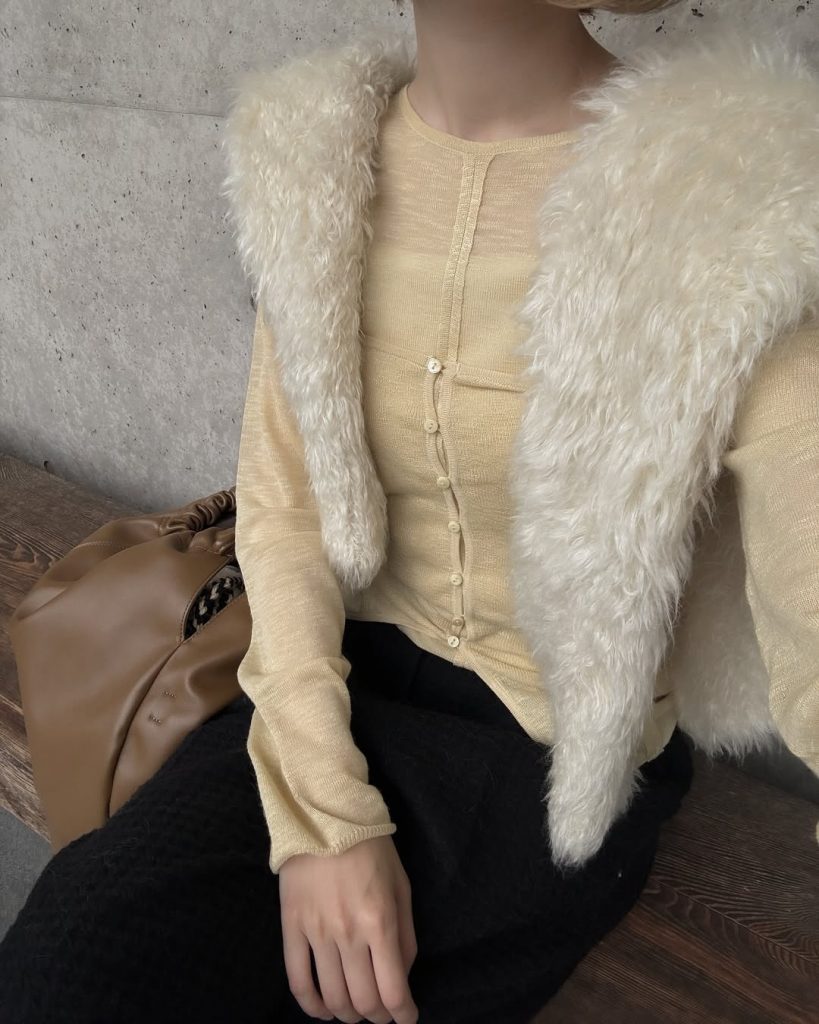 Eaphi エフィ神﨑蓮音さんブランド ニットベスト 🍂→⛄️ 10styles